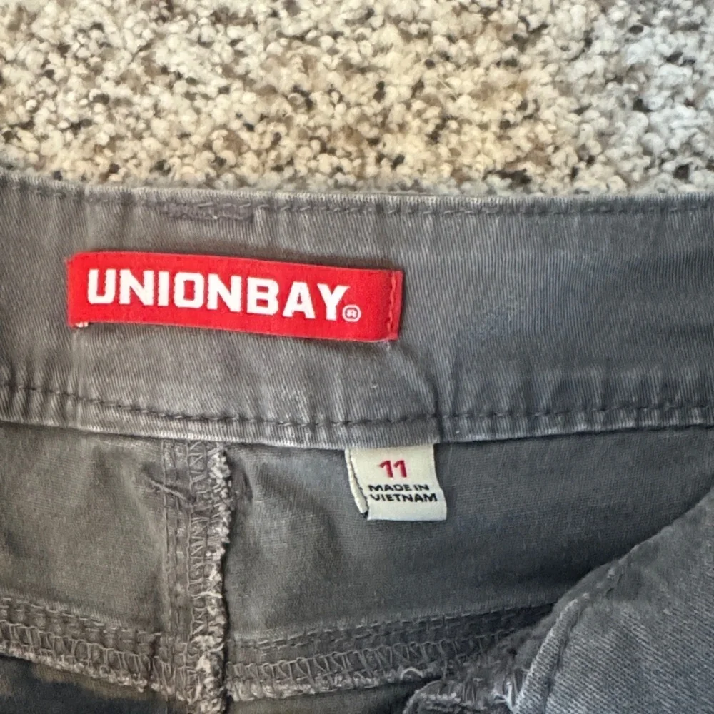 UNIONBAY Dark Gray Jean Shorts